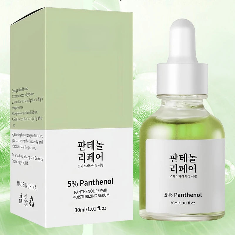 Korean 5% Panthenol Calming Serum – Green Tea Soothing & Moisturising Essence