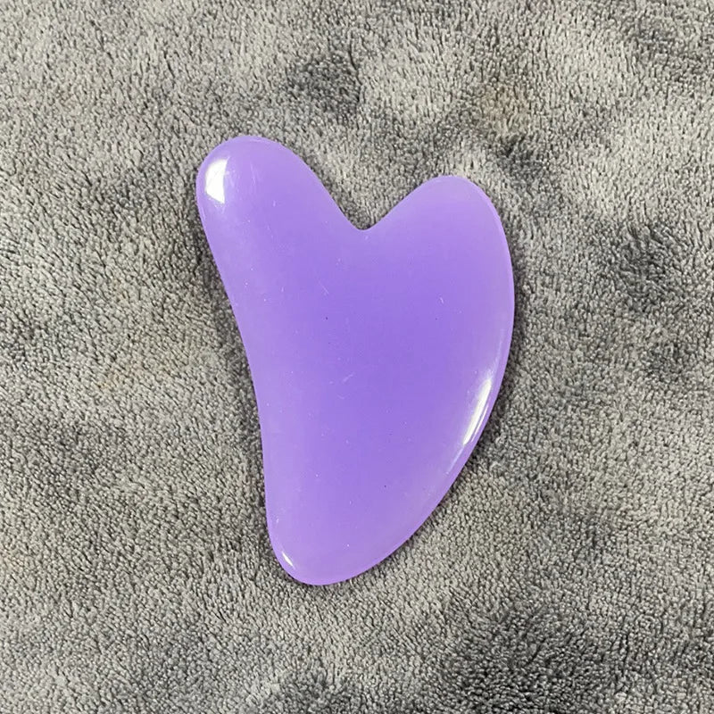 Gua Sha Face Massager & Scraper Tool - Rose Pink