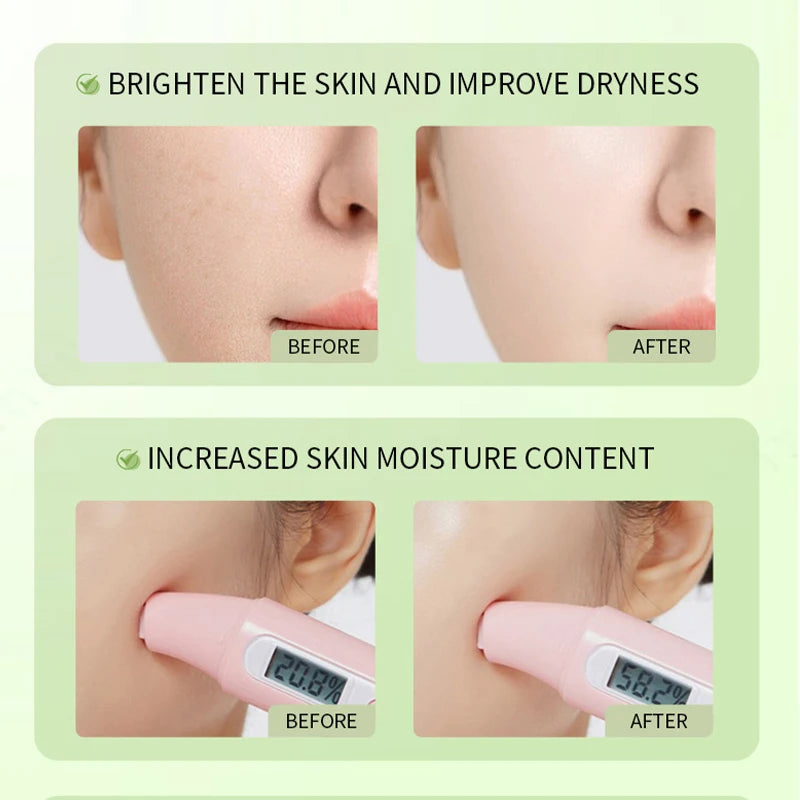 Korean 5% Panthenol Calming Serum – Green Tea Soothing & Moisturising Essence