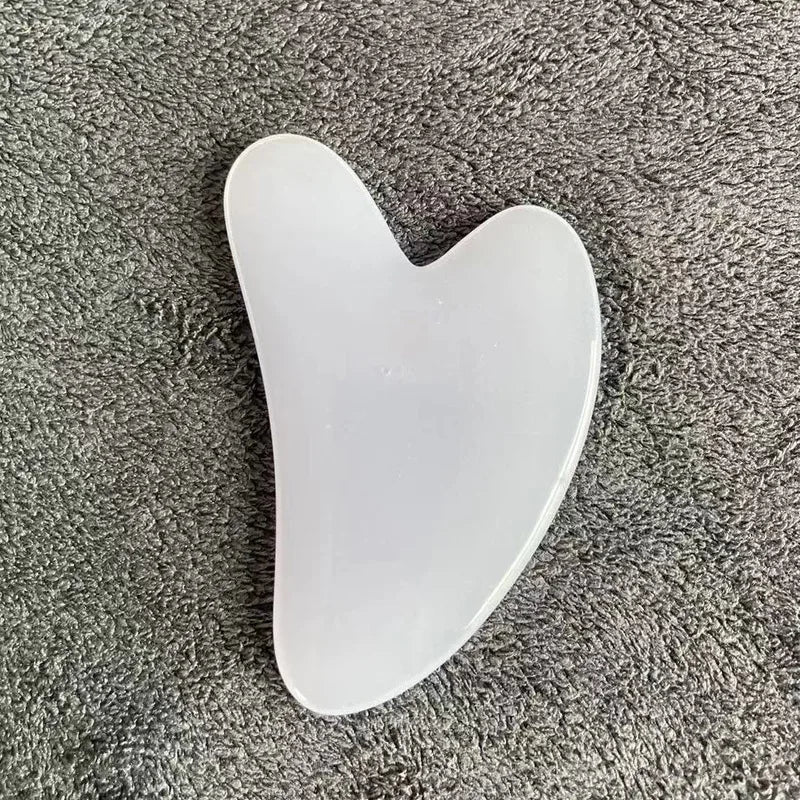 Gua Sha Face Massager & Scraper Tool - Rose Pink