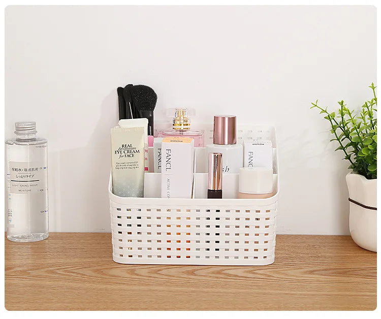 Makeup Organiser Box – Desk Cosmetic, Lipstick & Jewellery Storage Case