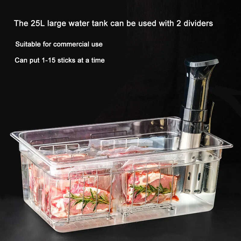 Sous Vide Stainless Steel Rack & Vacuum Pouch Separator