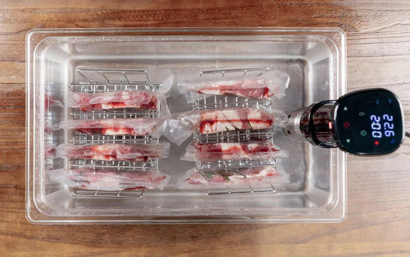 Sous Vide Stainless Steel Rack & Vacuum Pouch Separator