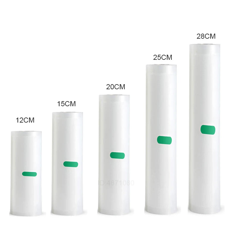 Food Vacuum Storage Bags – Keep Food Fresh Longer (500cm Roll)