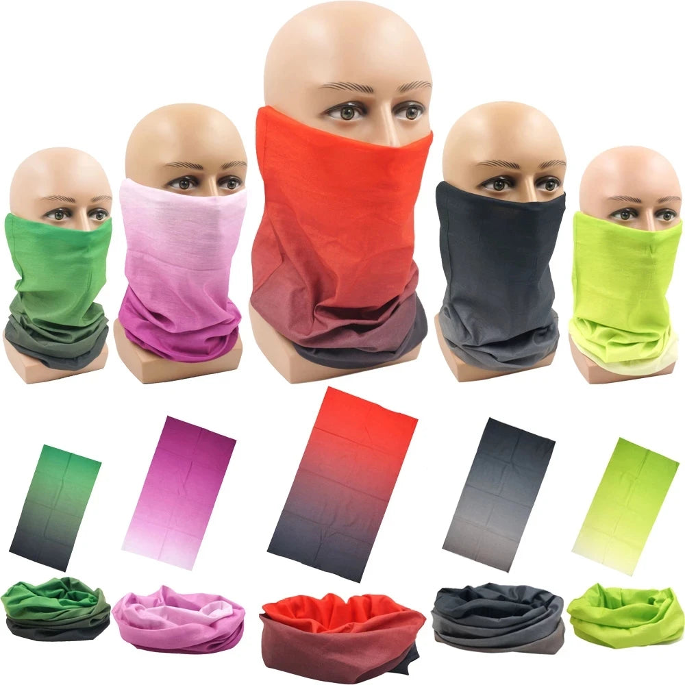 Multifunction Motorcycle Scarf & Sports Headband Face Mask