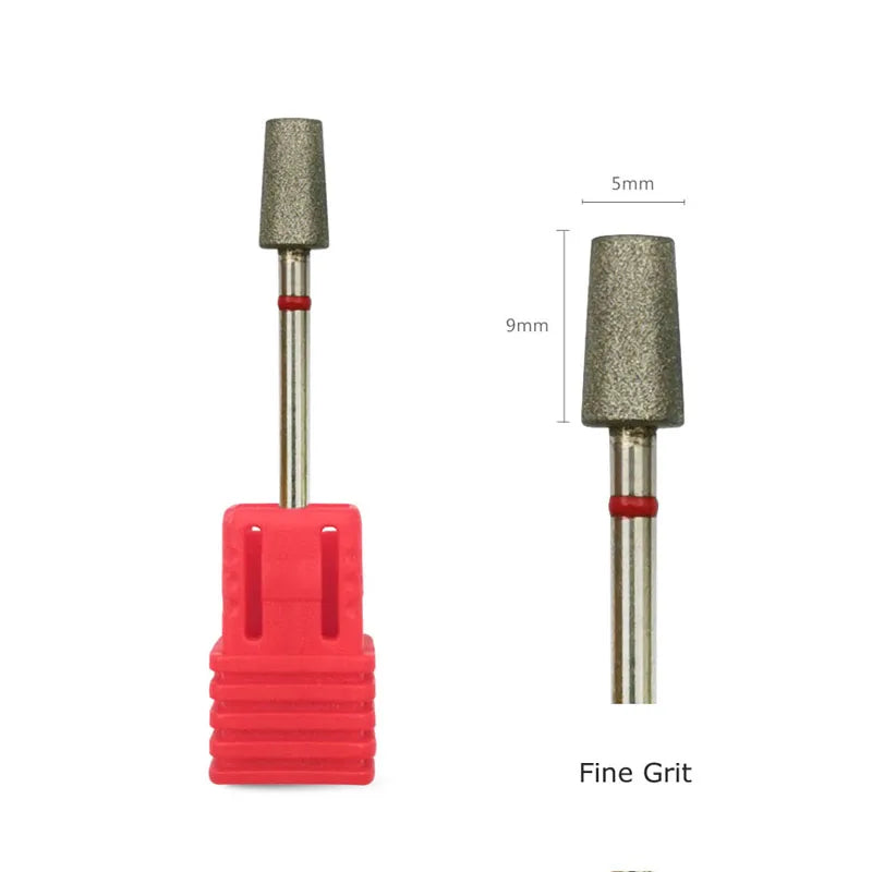 Diamond Nail Drill Bit – Rotary Burr for Cuticle & Manicure