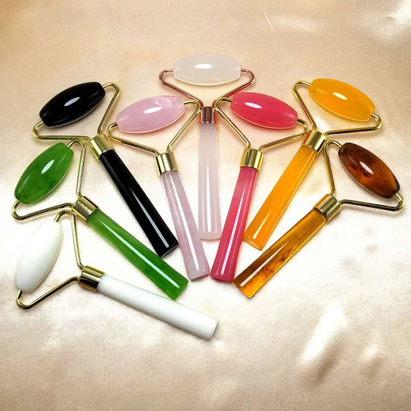 Facial Roller & Gua Sha Scraper – Lifting & Slimming Massager