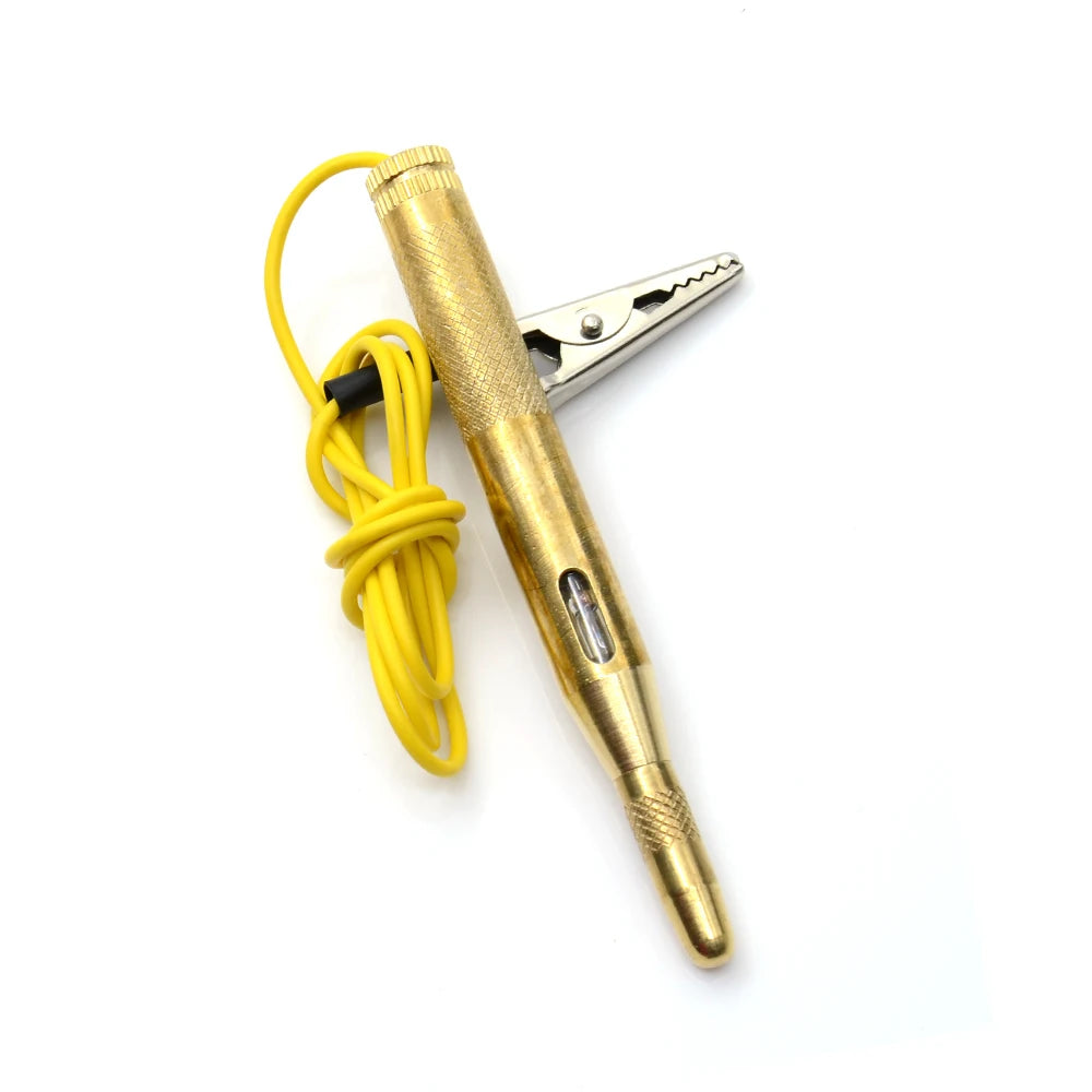 DC 6V/12V/24V Car Circuit Tester Pen – Auto Voltage Test Probe for Car, Truck & Motorcycle