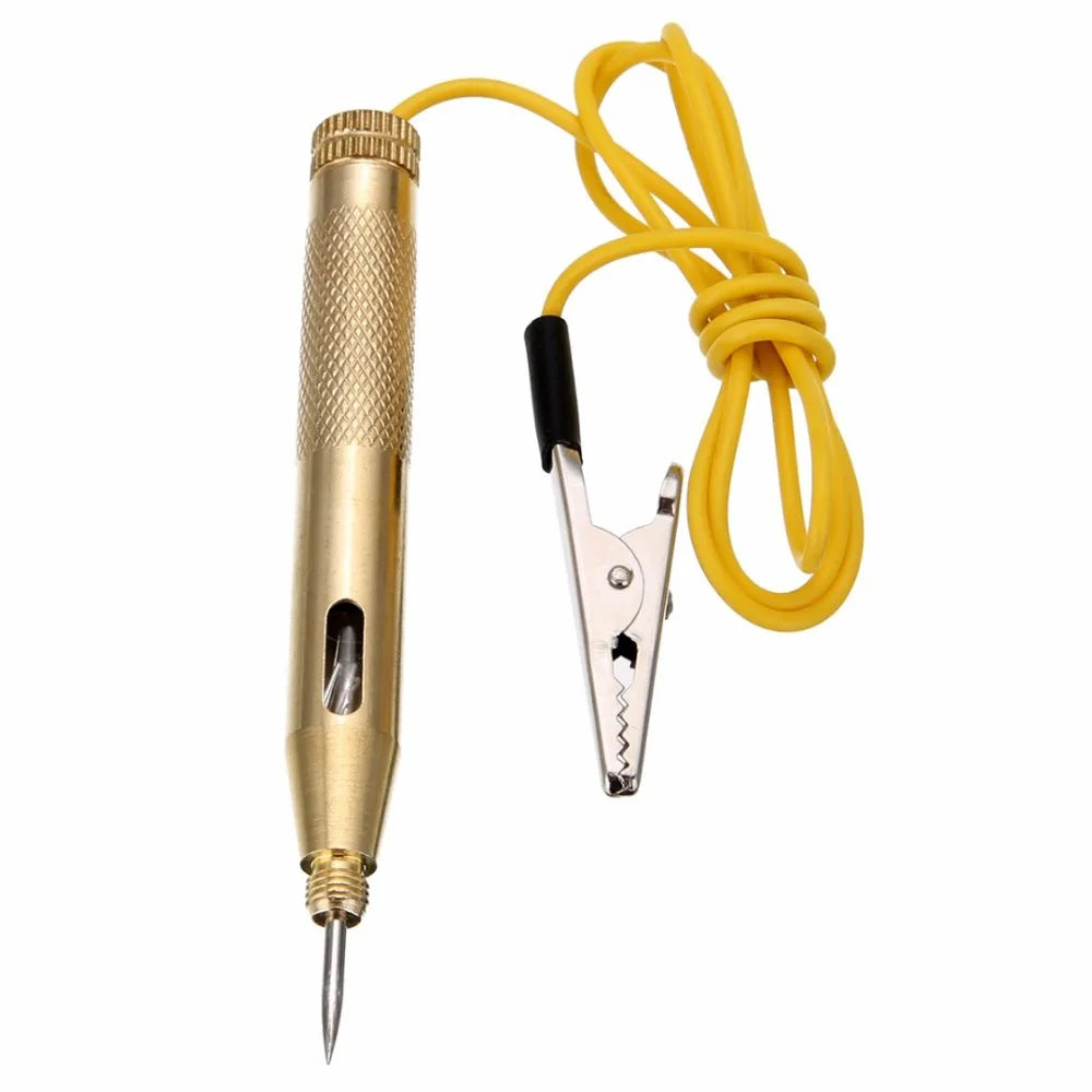 DC 6V/12V/24V Car Circuit Tester Pen – Auto Voltage Test Probe for Car, Truck & Motorcycle