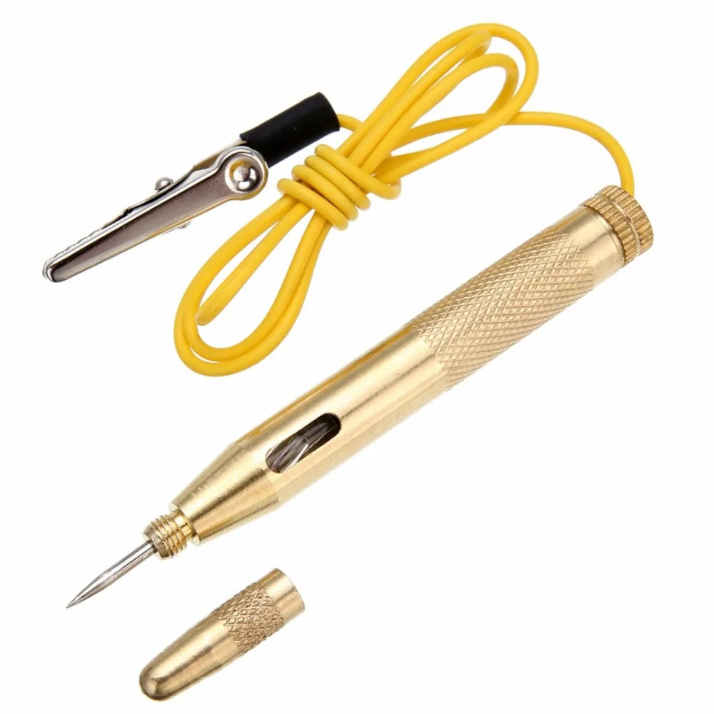 DC 6V/12V/24V Car Circuit Tester Pen – Auto Voltage Test Probe for Car, Truck & Motorcycle