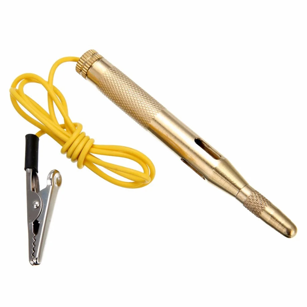 DC 6V/12V/24V Car Circuit Tester Pen – Auto Voltage Test Probe for Car, Truck & Motorcycle