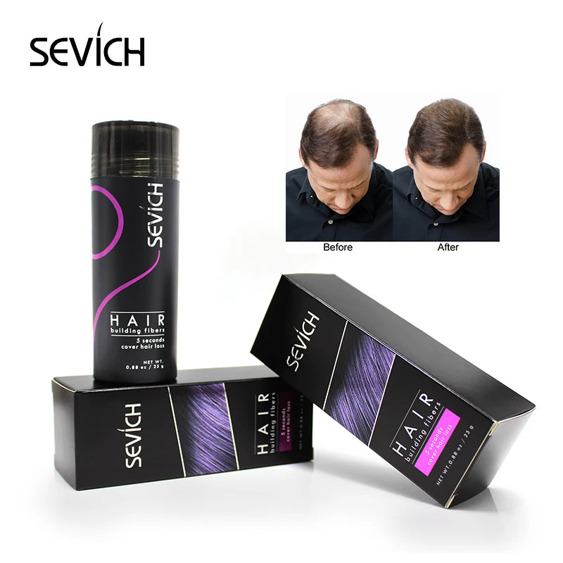25g Keratin Hair Fibers Thickening Spray – Instant Hair Building Powder