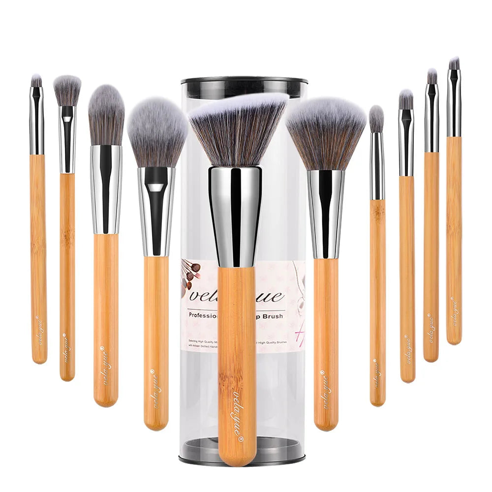 Vela.Yue Full Function Makeup Brush Set – 5, 10 or 18pc