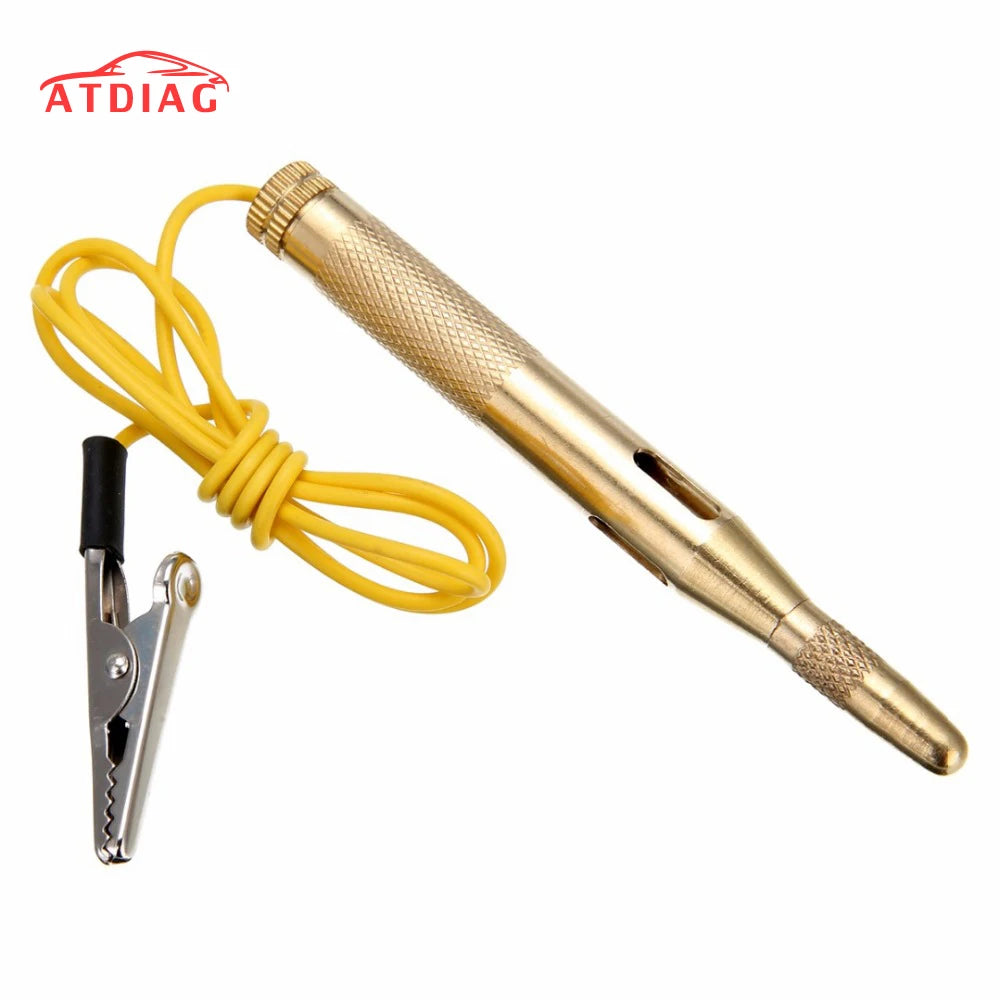 DC 6V/12V/24V Car Circuit Tester Pen – Auto Voltage Test Probe for Car, Truck & Motorcycle