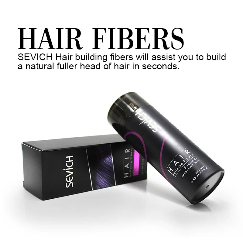 25g Keratin Hair Fibers Thickening Spray – Instant Hair Building Powder