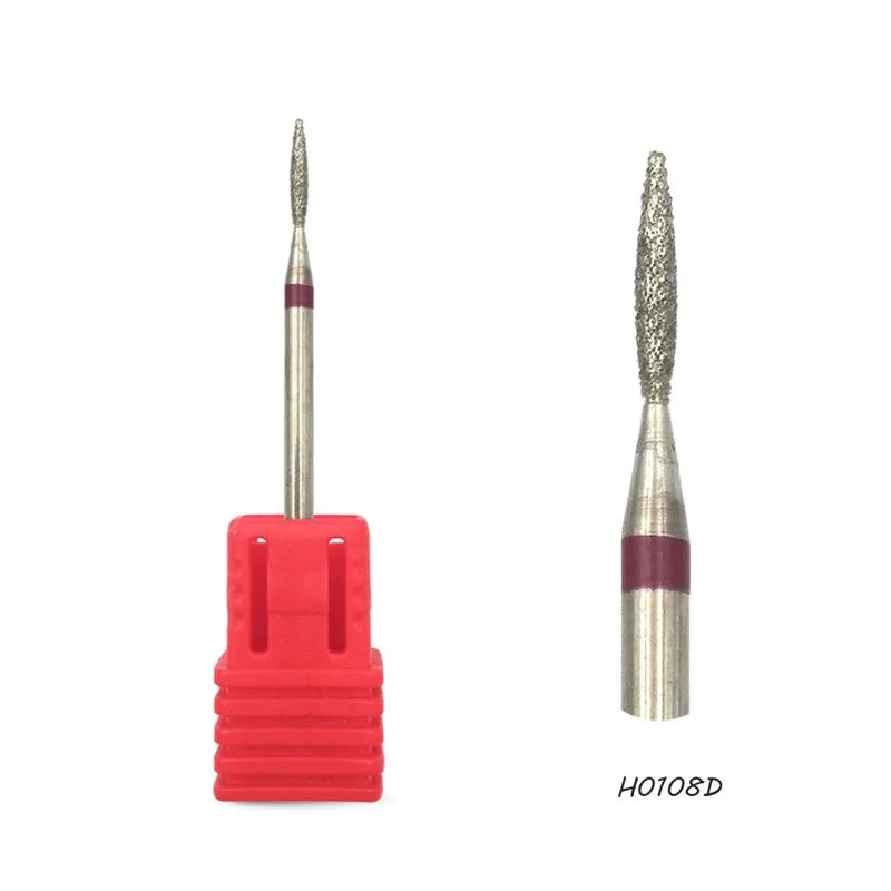 Diamond Nail Drill Bit – Rotary Burr for Cuticle & Manicure