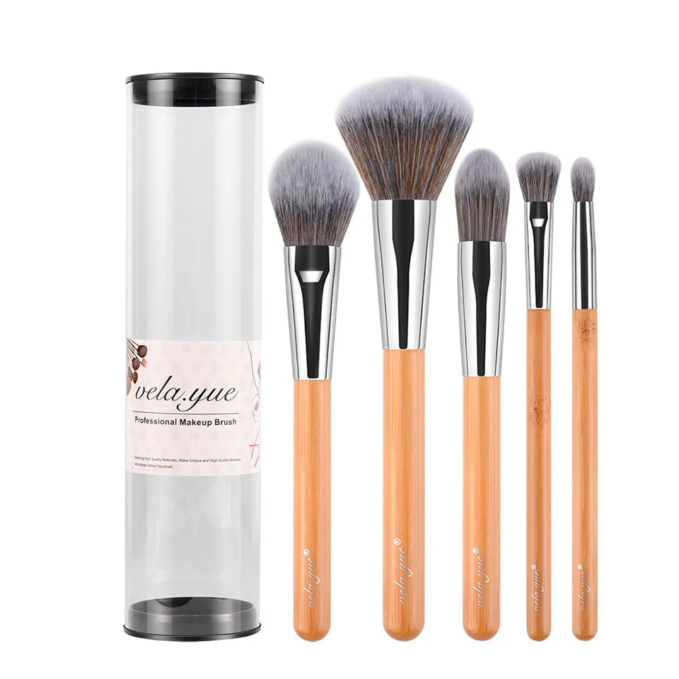 Vela.Yue Full Function Makeup Brush Set – 5, 10 or 18pc