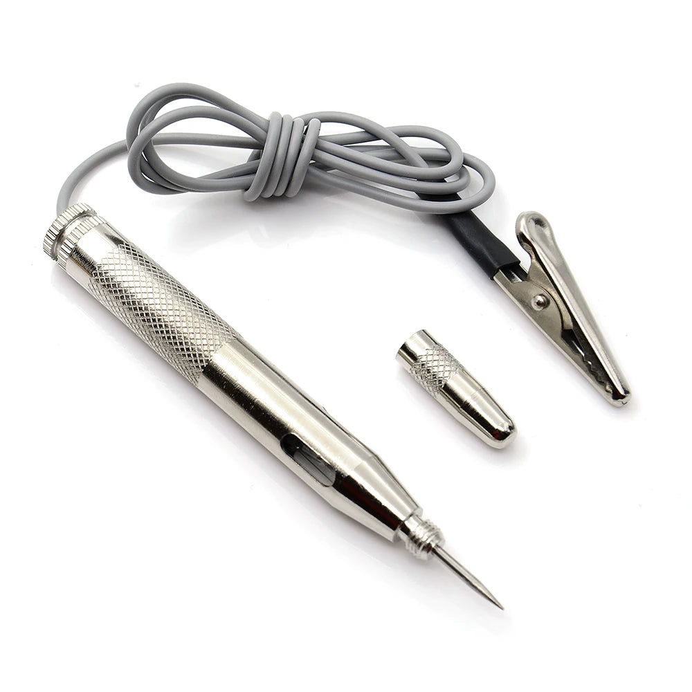 DC 6V/12V/24V Car Circuit Tester Pen – Auto Voltage Test Probe for Car, Truck & Motorcycle