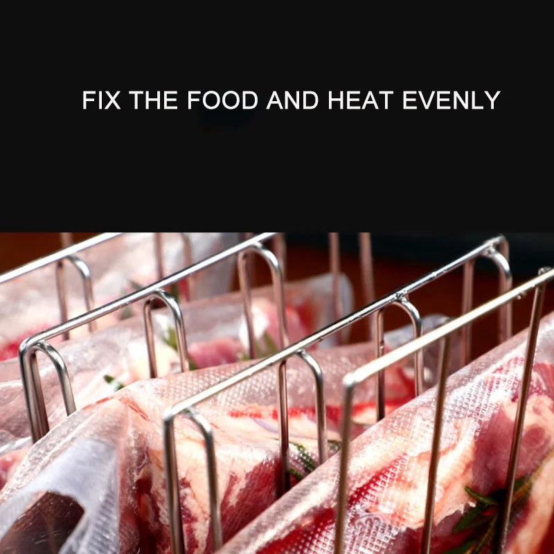 Sous Vide Stainless Steel Rack & Vacuum Pouch Separator