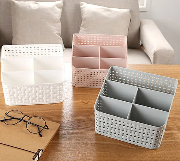 Makeup Organiser Box – Desk Cosmetic, Lipstick & Jewellery Storage Case