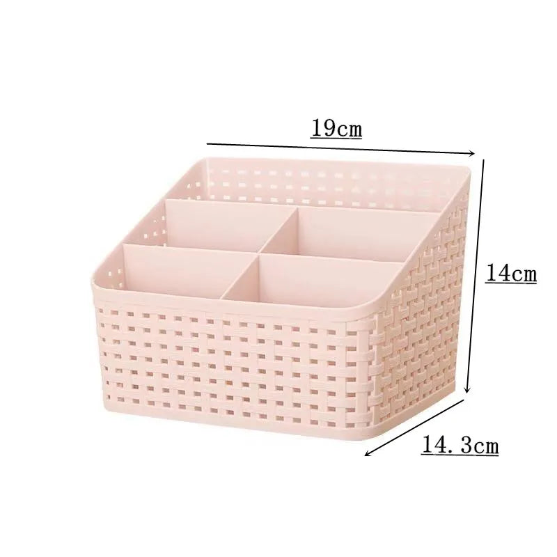 Makeup Organiser Box – Desk Cosmetic, Lipstick & Jewellery Storage Case