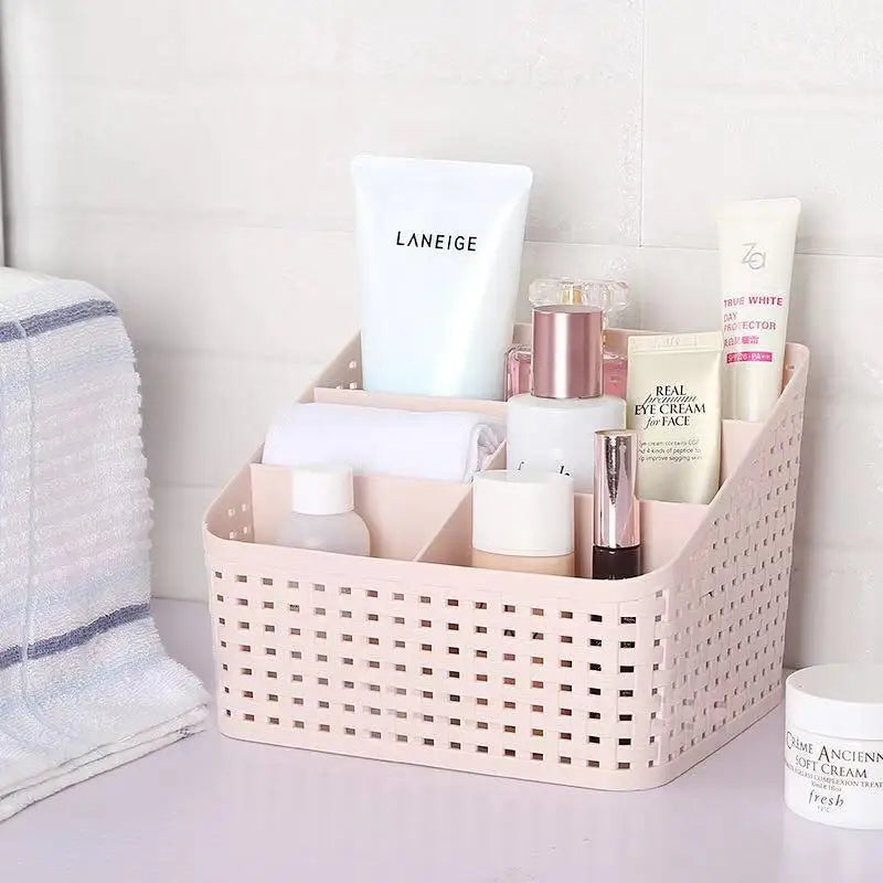 Makeup Organiser Box – Desk Cosmetic, Lipstick & Jewellery Storage Case
