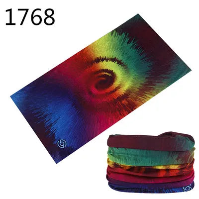 Multifunction Motorcycle Scarf & Sports Headband Face Mask