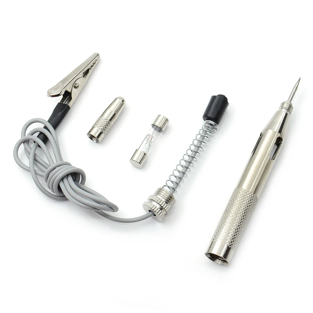DC 6V/12V/24V Car Circuit Tester Pen – Auto Voltage Test Probe for Car, Truck & Motorcycle