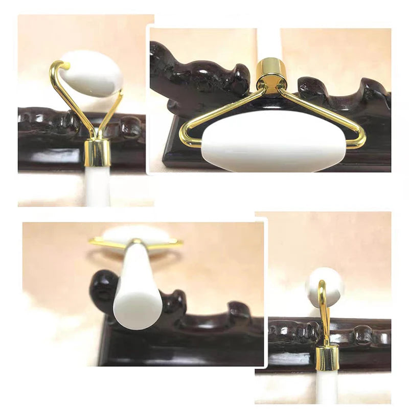 Facial Roller & Gua Sha Scraper – Lifting & Slimming Massager