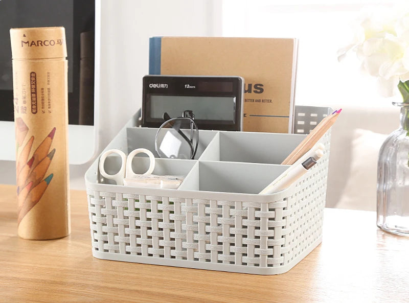 Makeup Organiser Box – Desk Cosmetic, Lipstick & Jewellery Storage Case