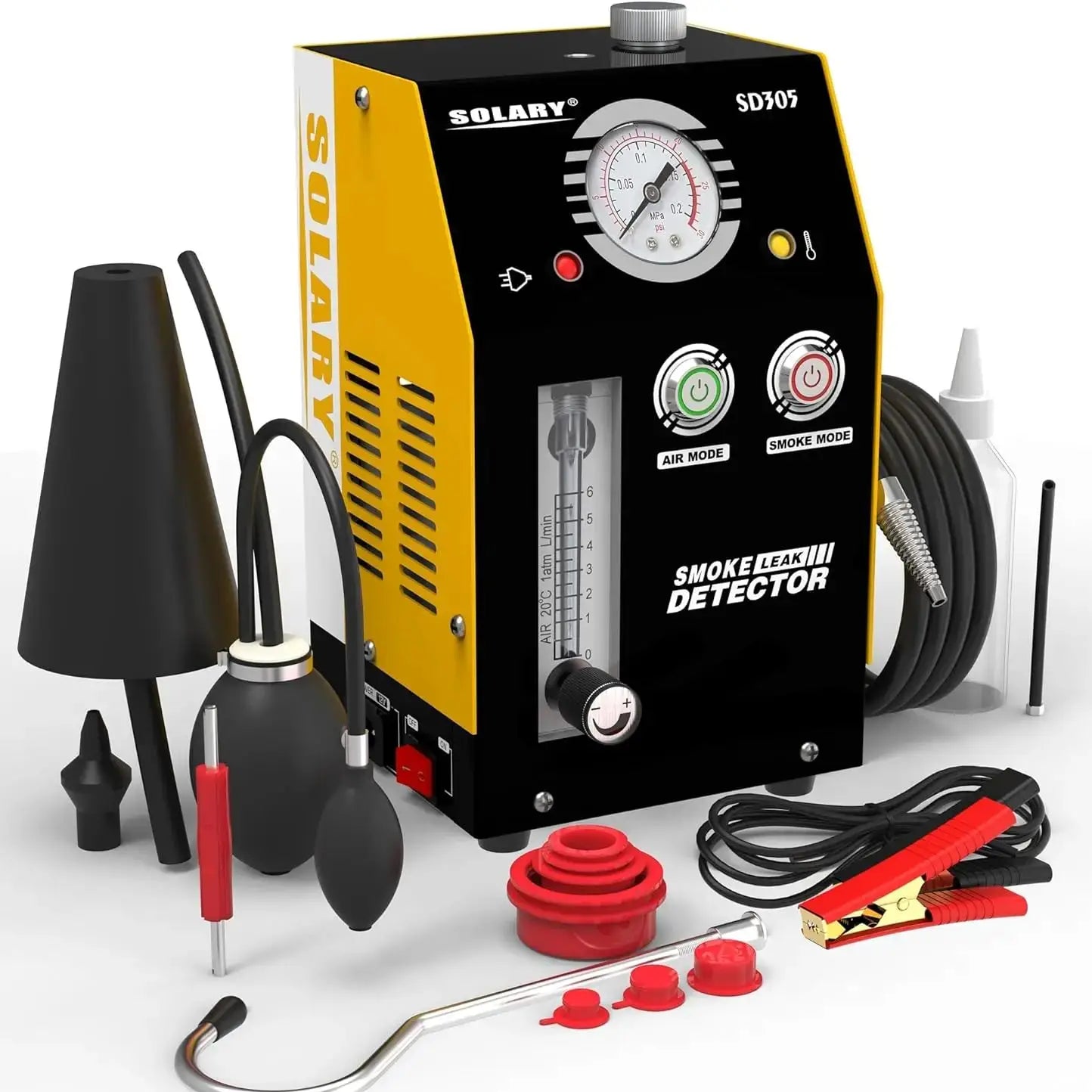 Smoke Machine Leak Tester – DC 12V with Built-in Air Pump