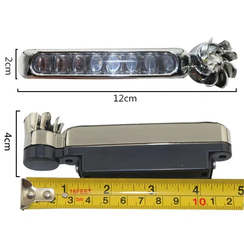 Wind-Powered Car LED Daytime Running Light – 8 LED DRL