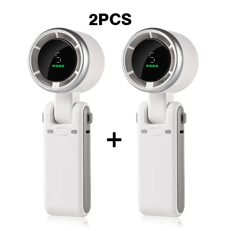 Hands-Free Neck Fan - USB Rechargeable, 5 Speeds