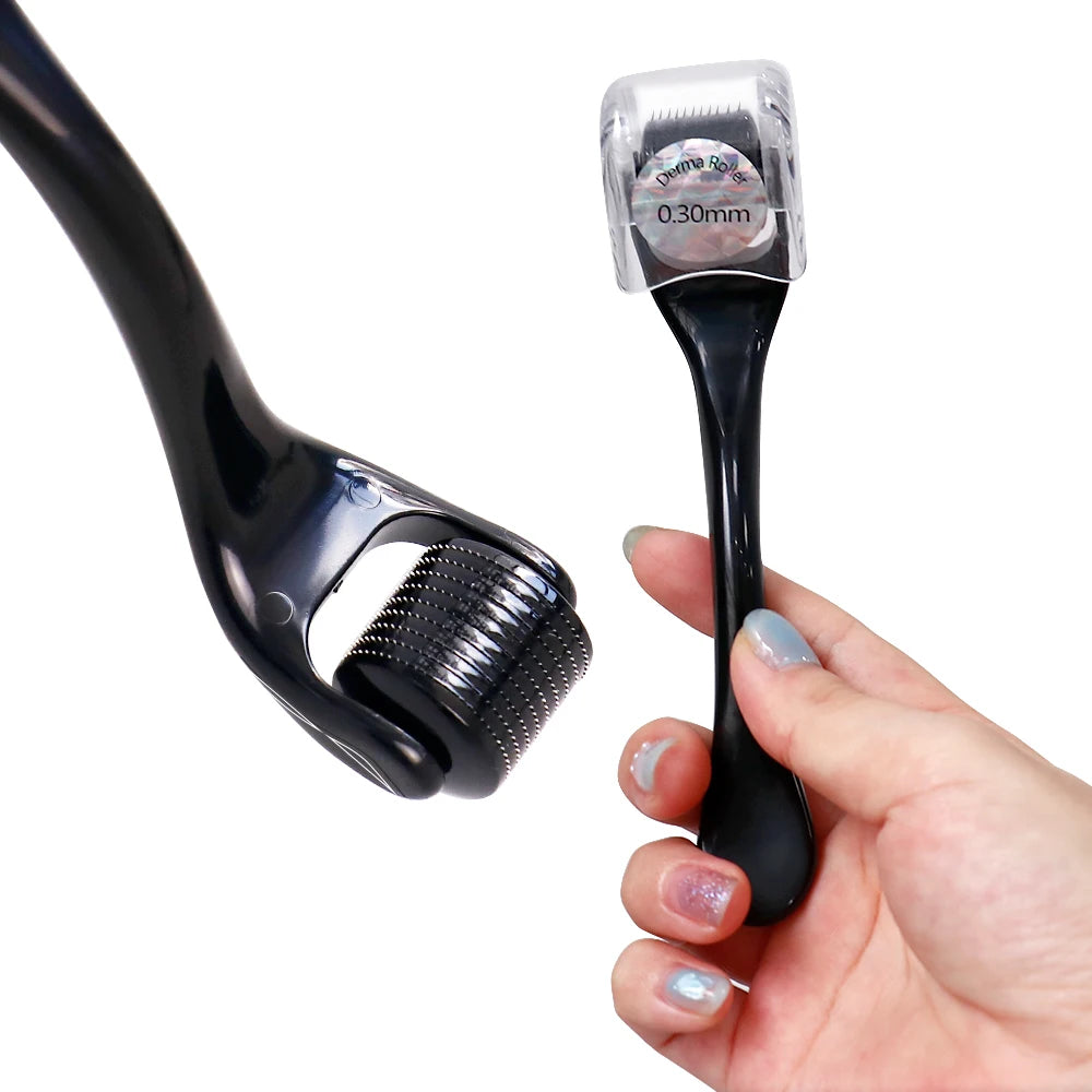540-Needle Derma Roller – Face, Body, Hair & Beard Growth (0.2–0.3mm)