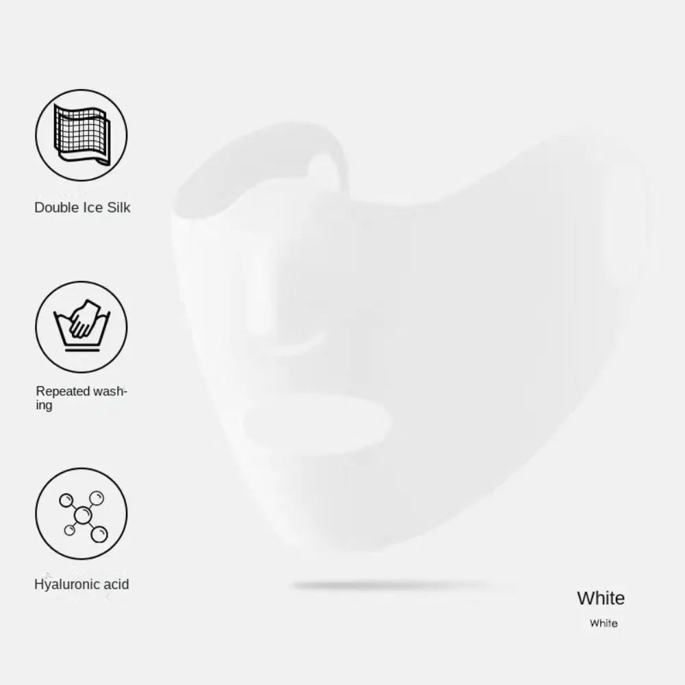 UPF50+ Ice Silk Sunscreen Face Mask – Outdoor Sports UV Protection