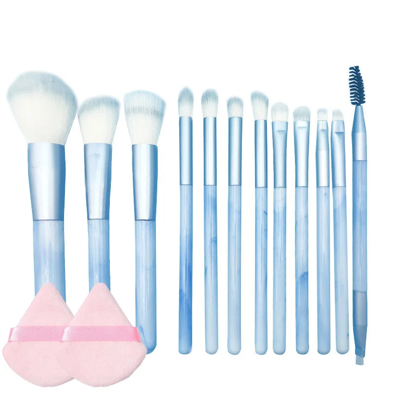 10/14pc Makeup Brush Set – Super Soft Eyeshadow & Foundation Brushes