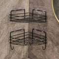 Bathroom Corner Shower Storage Rack – Wall Mounted Triangle Shelf