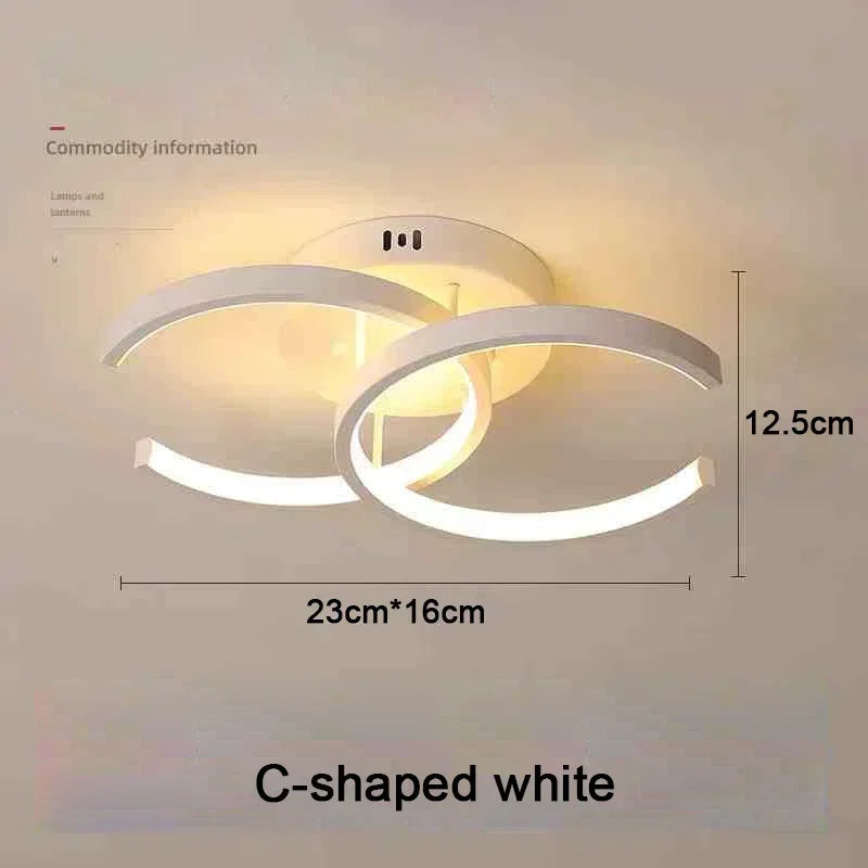 LED Strip Aisle Ceiling Light – Modern Minimalist Corridor, Balcony & Staircase Lamp
