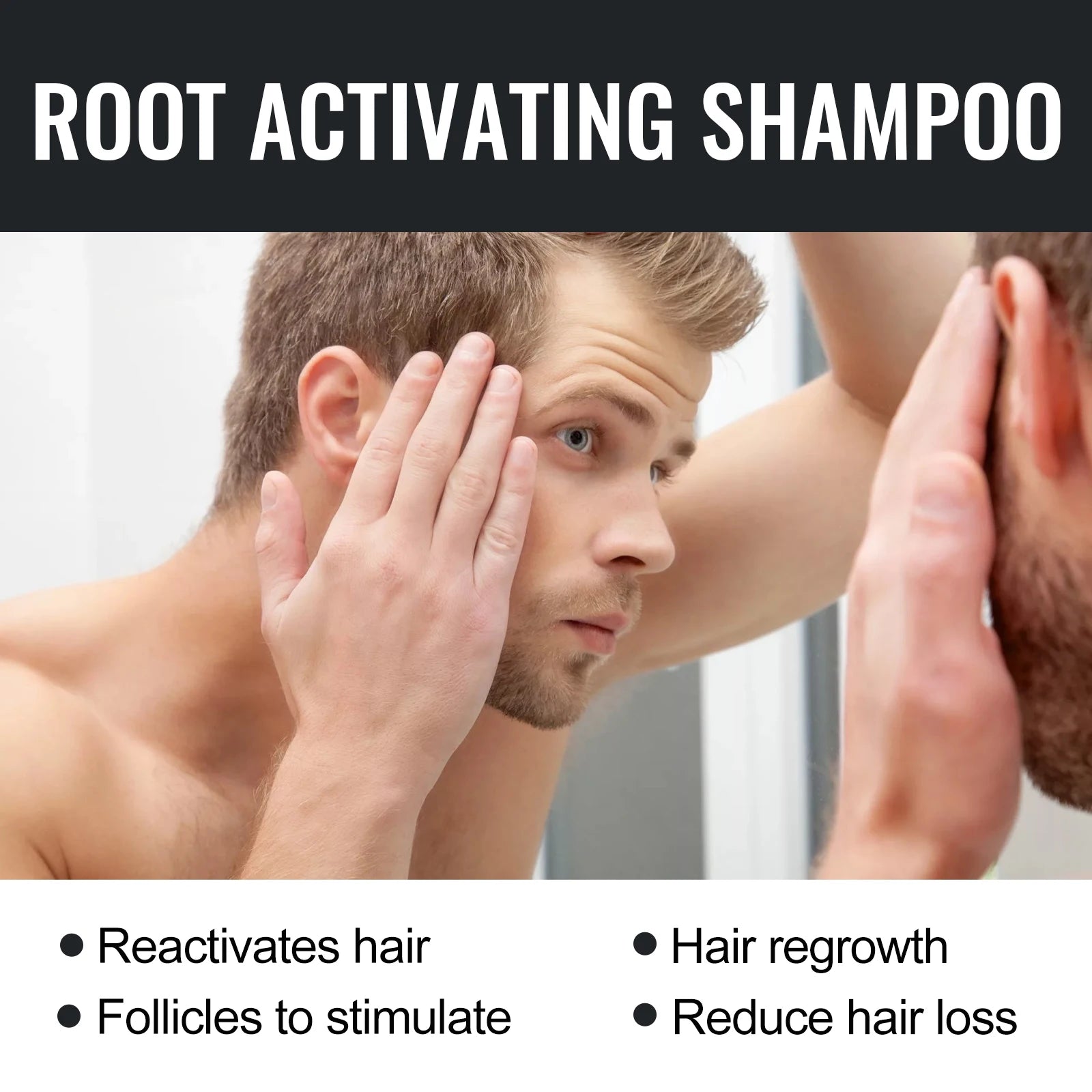 EELHOE Hair Growth Shampoo – Anti-Frizz Scalp Care for Hair Loss