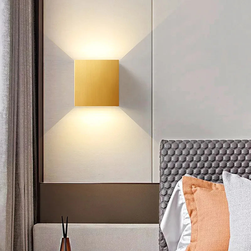 LED Outdoor Wall Light IP65 Waterproof – Porch, Garden & Indoor Bedroom Lamp
