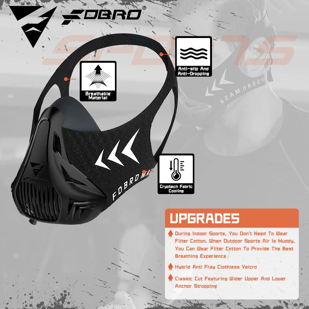 Running Elevation Training Mask - Boost Endurance & Cardio