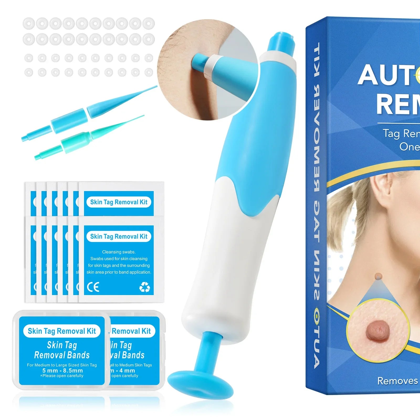 Painless Wart & Skin Tag Remover Pen Kit – Dual Head