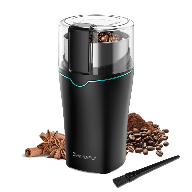 Electric Coffee & Spice Grinder 300W – Stainless Steel Cup
