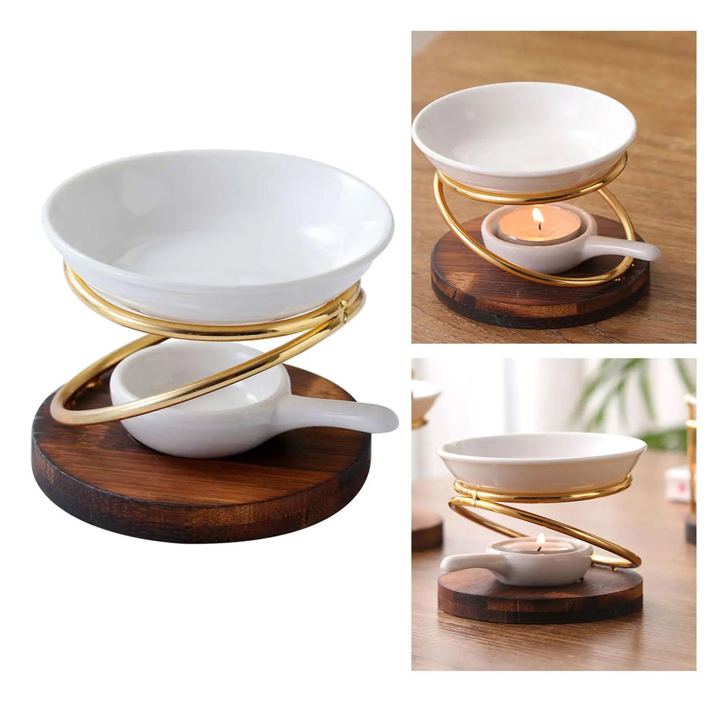 Aroma Oil Burner & Wax Melt Warmer – Home, Spa, Yoga & Wedding Decor