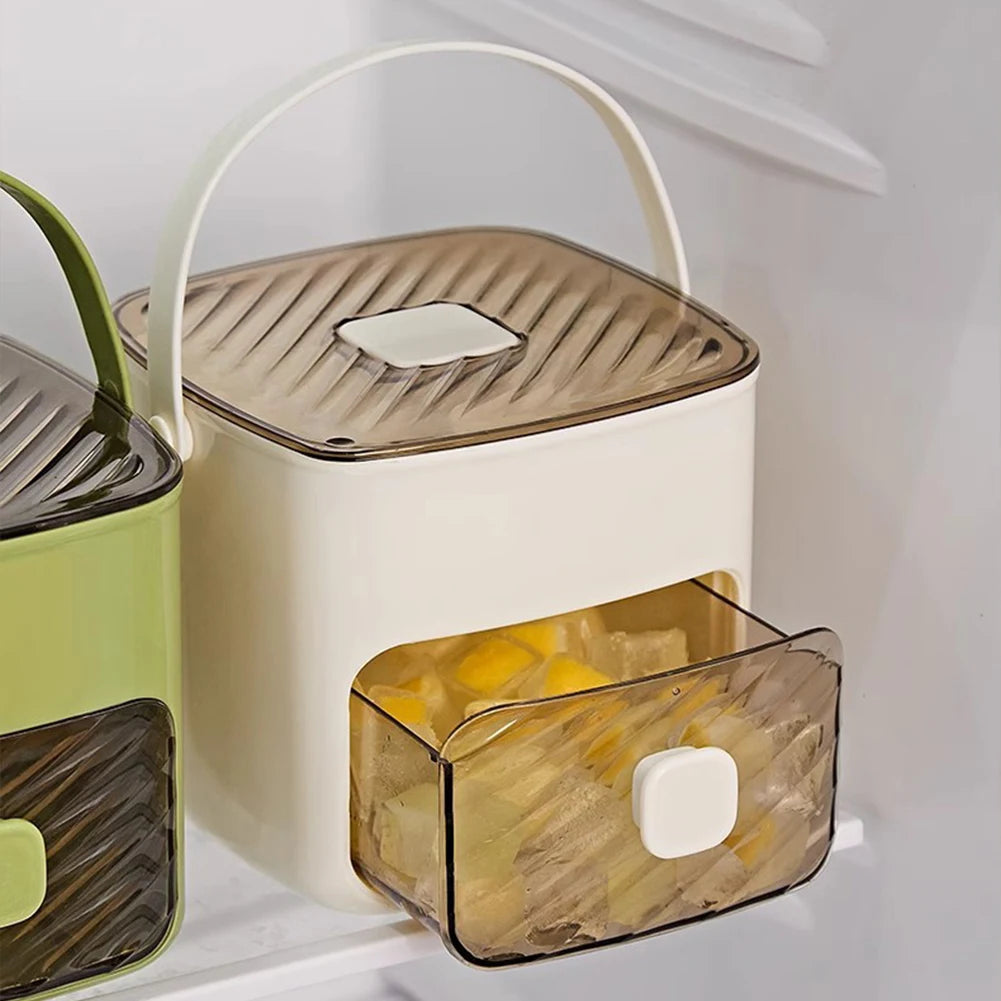 Portable Countertop Ice Maker Machine – With Storage Drawer