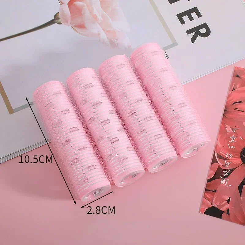 DIY Self-Adhesive Hair Rollers – Magic Styling Curlers for Women