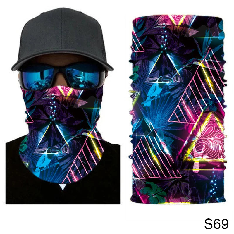 Breathable Cycling Face Mask & Neck Gaiter – Balaclava Snood