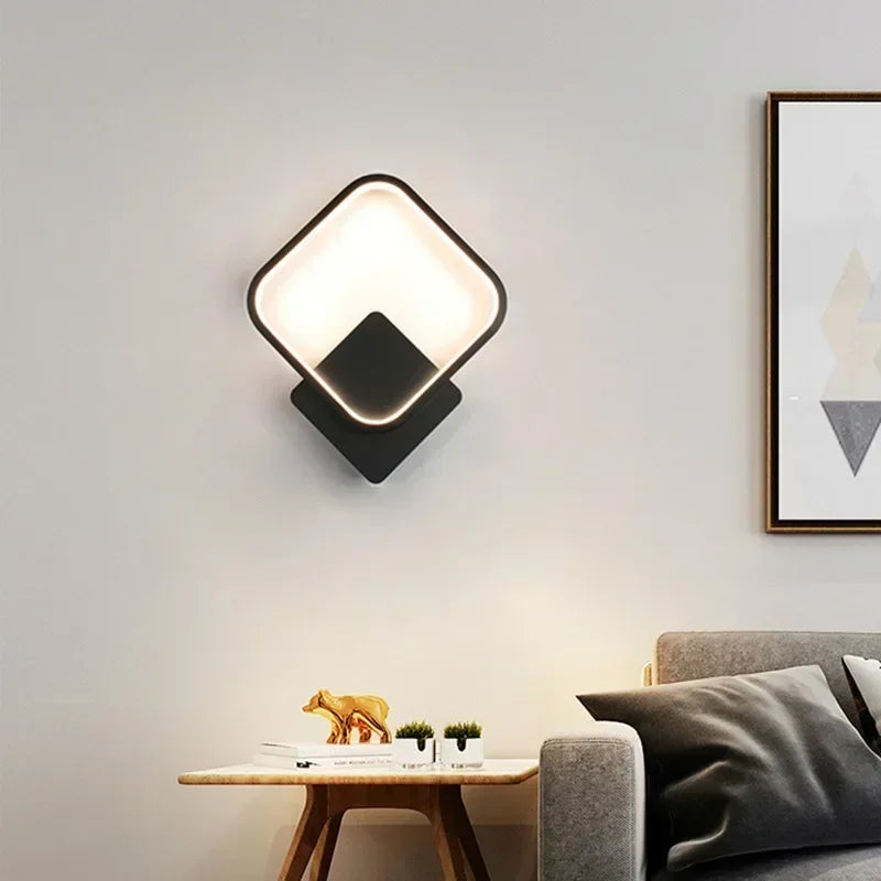 Modern Minimalist LED Wall Sconce – Indoor Living Room, Bedroom & Corridor Light