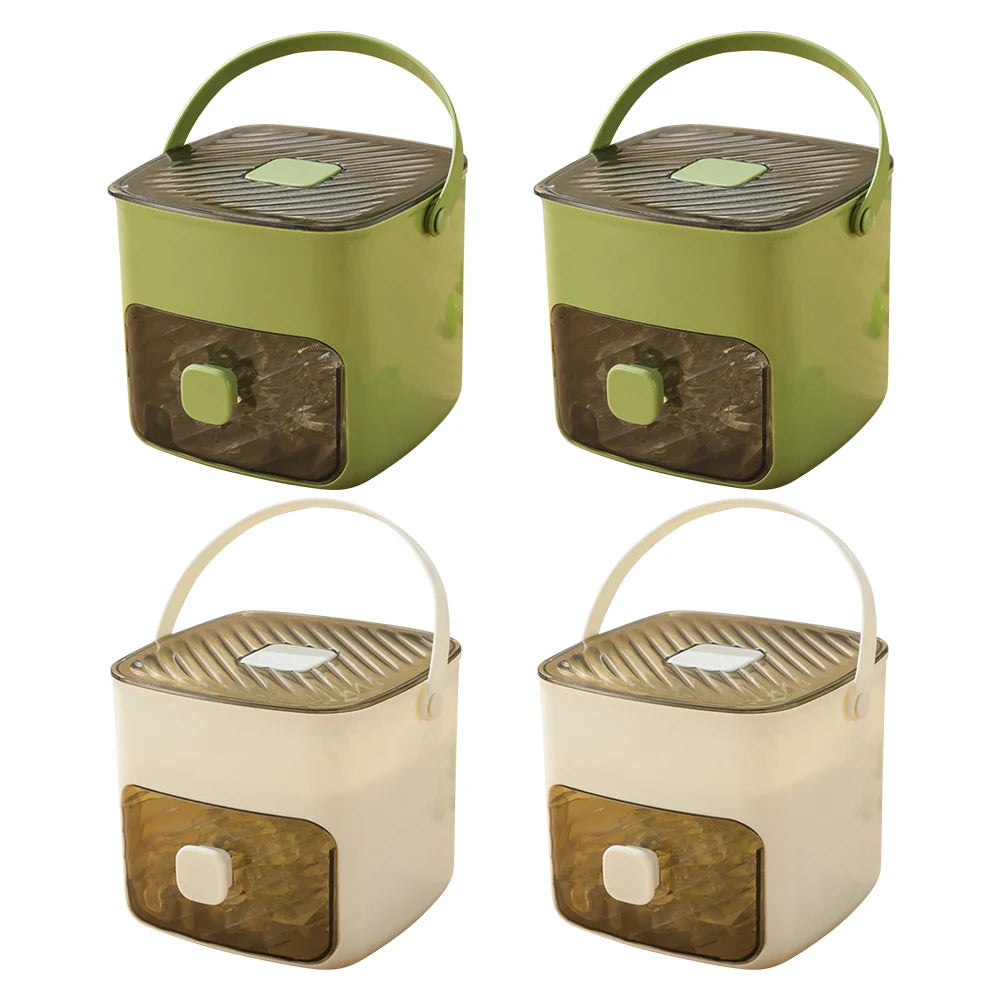 Portable Countertop Ice Maker Machine – With Storage Drawer