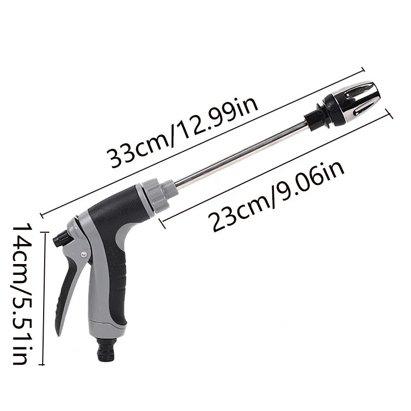 Portable High-Pressure Car Wash Water Gun - Foam Sprayer
